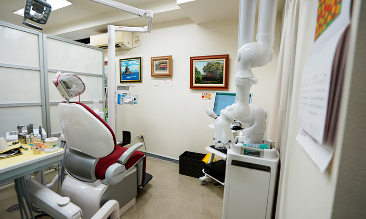 鷺ノ宮駅南口歯科の診察室